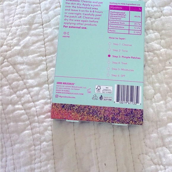 Good Molecules Pimple Patches Acne Blemish 60 patches New In Box - Picture 2 of 2